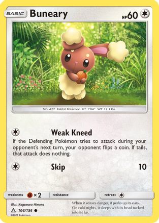 Buneary 106/156 SM Ultra Prism - Common