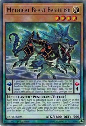 Mythical Beast Bashilisk (EXFO-EN025) - Extreme Force Unlimited