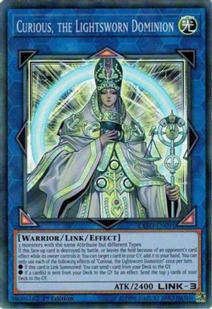 Curious, the Lightsworn Dominion (EXFO-EN091) - Extreme Force Unlimited