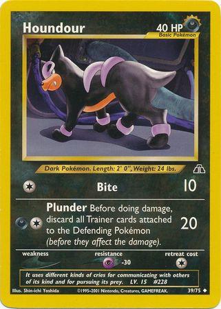 Houndour (39) 039/75 - Unlimited Neo Discovery - Uncommon