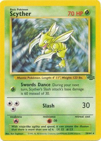 Scyther (26) 026 - Unlimited Jungle - Rare