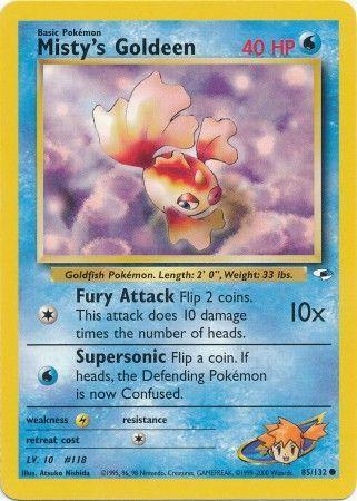 Misty's Goldeen (85) 085 - Unlimited Gym Heroes - Common