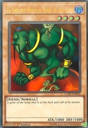 La Jinn the Mystical Genie of the Lamp (LCKC-EN002) - Legendary Collection Kaiba Unlimited