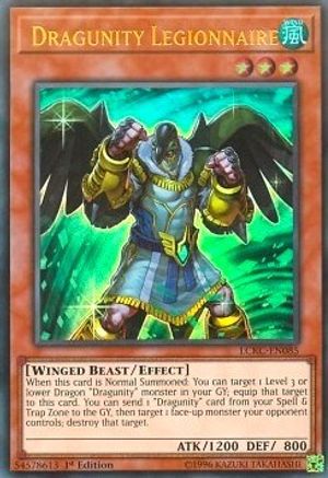 Dragunity Legionnaire (LCKC-EN085) - Legendary Collection Kaiba 1st Edition