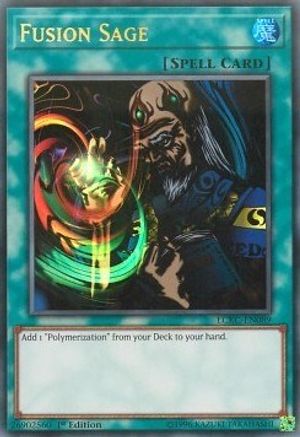 Fusion Sage (LCKC-EN089) - Legendary Collection Kaiba 1st Edition