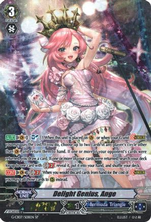 Delight Genius, Ange (SP) (G-CB07/S08EN) - G-CB07: Divas' Festa