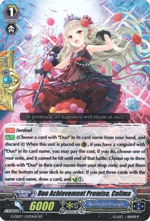 Duo Achievement Promise, Colima (Black) (G-CB07/017EN-B) - G-CB07: Divas' Festa