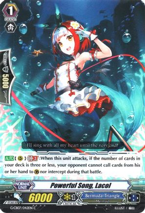 Powerful Song, Lacol (G-CB07/042EN) - G-CB07: Divas' Festa