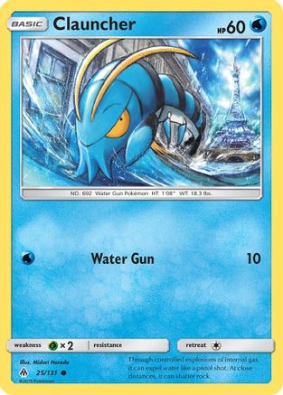 Clauncher 025 SM Forbidden Light - Common