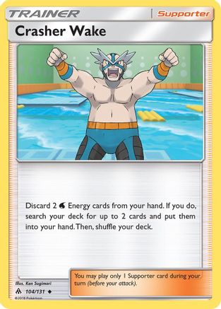 Crasher Wake 104/131 SM Forbidden Light - Uncommon