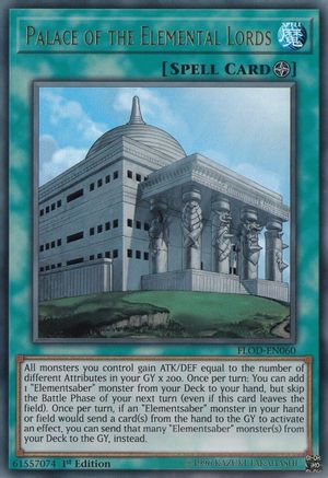 Palace of the Elemental Lords (FLOD-EN060) - Flames of Destruction Unlimited