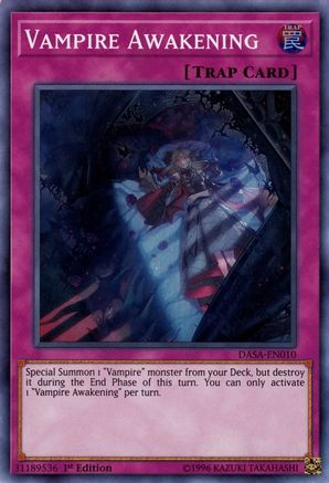 Vampire Awakening (DASA-EN010) - Dark Saviors 1st Edition