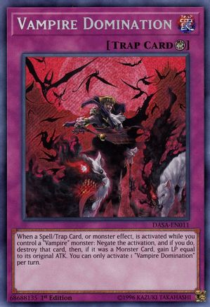 Vampire Domination (DASA-EN011) - Dark Saviors 1st Edition