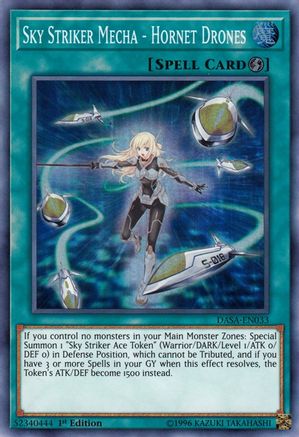 Sky Striker Mecha - Hornet Drones (DASA-EN033) - Dark Saviors 1st Edition