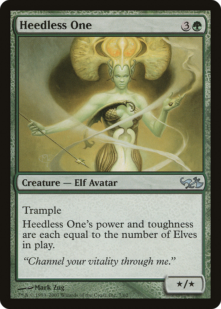 Heedless One (EVG-007) - Duel Decks: Elves vs. Goblins