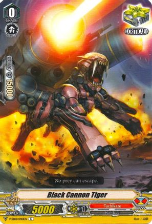 Black Cannon Tiger (V-EB01/040EN) - V-EB01: The Destructive Roar