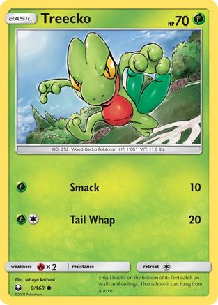 Treecko (8) 008 SM Celestial Storm - Common