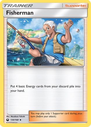 Fisherman 130/168 SM Celestial Storm - Uncommon