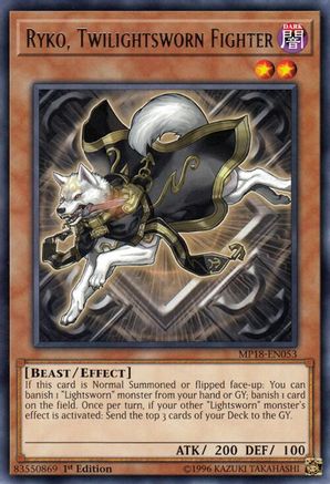 Ryko, Twilightsworn Fighter (MP18-EN053) - 2018 Mega-Tins Mega Pack 1st Edition