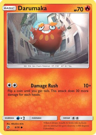 Darumaka 008 Dragon Majesty - Common