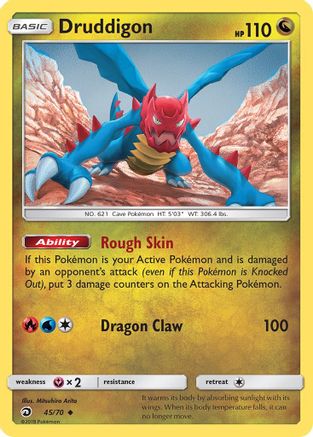 Druddigon 045/70 Dragon Majesty - Uncommon