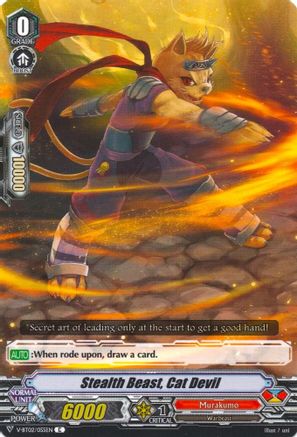 Stealth Beast, Cat Devil (V-BT02/055EN) - Strongest! Team AL4