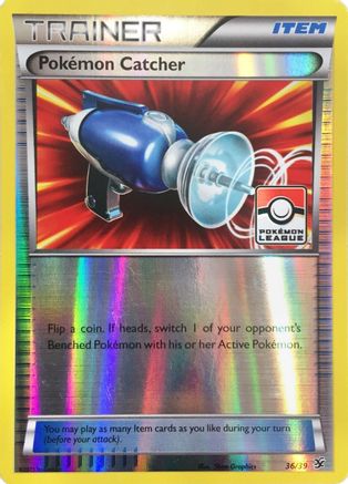 Pokemon Catcher 036/39 - Reverse Holofoil League & Championship Cards - Promo