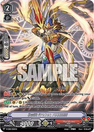 Swift Archer, FUSHIMI (V-CS01/005EN) - V-CS01: Q4 vs. AL4