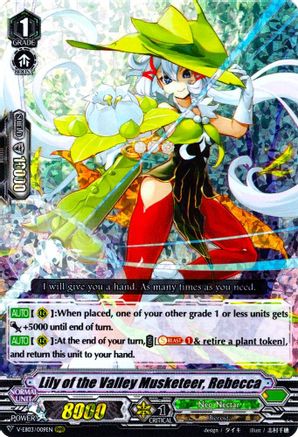 Lily of the Valley Musketeer, Rebecca (V-EB03/009EN) - V-EB03: ULTRARARE MIRACLE COLLECTION