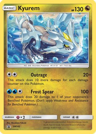 Kyurem SM142 - Holofoil SM Promos - Promo