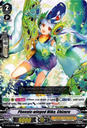 Phoenix-winged Miko, Chizuru (V-BT03/052EN) - Miyaji Academy CF Club