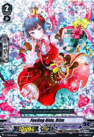Feeling Hide, Rilm (RRR Foil) (V-TD08/004EN) - V-TD08: Schokolade Melody