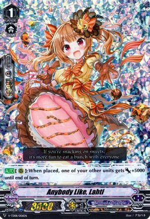 Anybody Like, Lahti (RRR Foil) (V-TD08/006EN) - V-TD08: Schokolade Melody