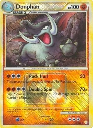 Donphan 040/123 - Reverse Holofoil League & Championship Cards - Promo