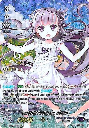 Colorful Pastorale, Canon (SSP) (Silver Signature) (V-EB05/SSP02EN) - V-EB05: Primary Melody