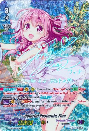 Colorful Pastorale, Fina (SSP) (Silver Signature) (V-EB05/SSP04EN) - V-EB05: Primary Melody