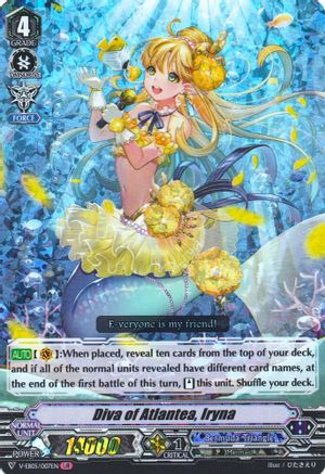 Diva of Atlantea, Iryna (V-EB05/007EN) - V-EB05: Primary Melody