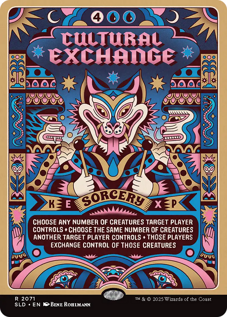 Cultural Exchange (SLD-2071) - Secret Lair Drop (Borderless) Foil