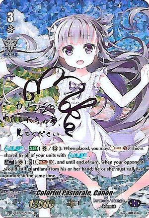 Colorful Pastorale, Canon (SSP) (Rainbow Signature) (V-EB05/SSP02EN) - V-EB05: Primary Melody