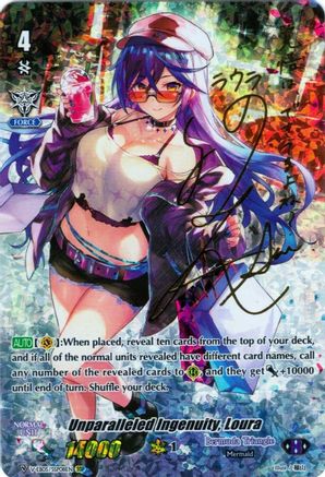 Unparalleled Ingenuity, Loura (SSP) (Gold Signature) (V-EB05/SSP08EN) - V-EB05: Primary Melody