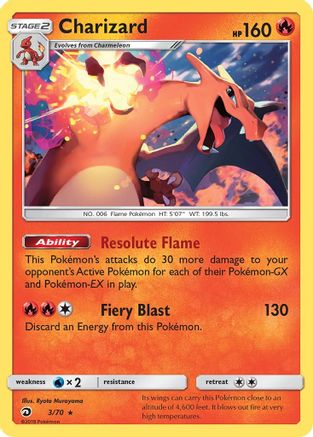 Charizard 003/70 Deck Exclusives - Rare