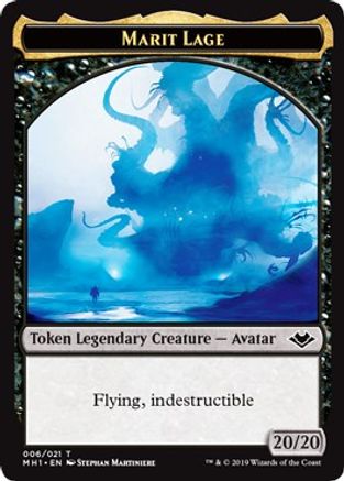 Marit Lage // Elemental (008) Double-Sided Token (MH1-6 // 8) - Modern Horizons