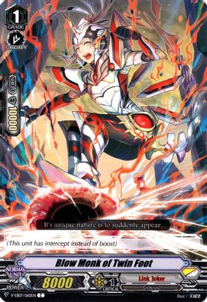 Blow Monk of the Twin Foot (V-EB07/060EN) - V-EB07: The Heroic Evolution