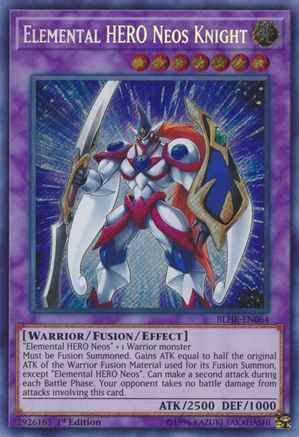 Elemental HERO Neos Knight (BLHR-EN064) - Battles of Legend: Hero's Revenge 1st Edition
