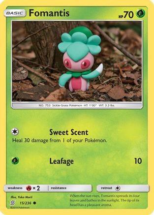 Fomantis 015/236 SM Unified Minds - Common