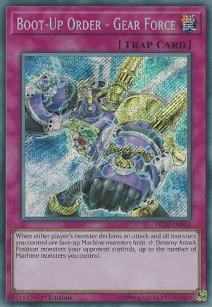 Boot-Up Order - Gear Force (FIGA-EN004) - Fists of the Gadgets 1st Edition