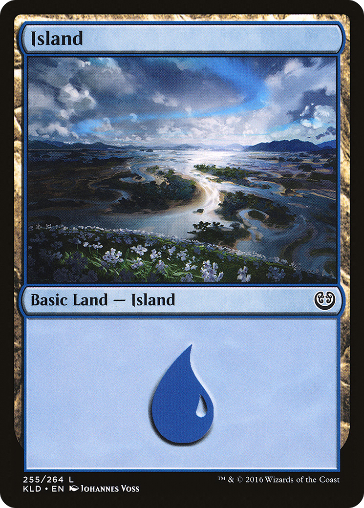 Island (255) (KLD-255) - Kaladesh Foil
