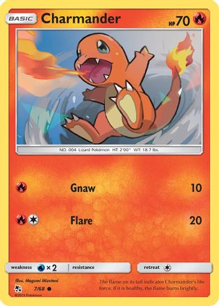 Charmander 007/68 Hidden Fates - Common