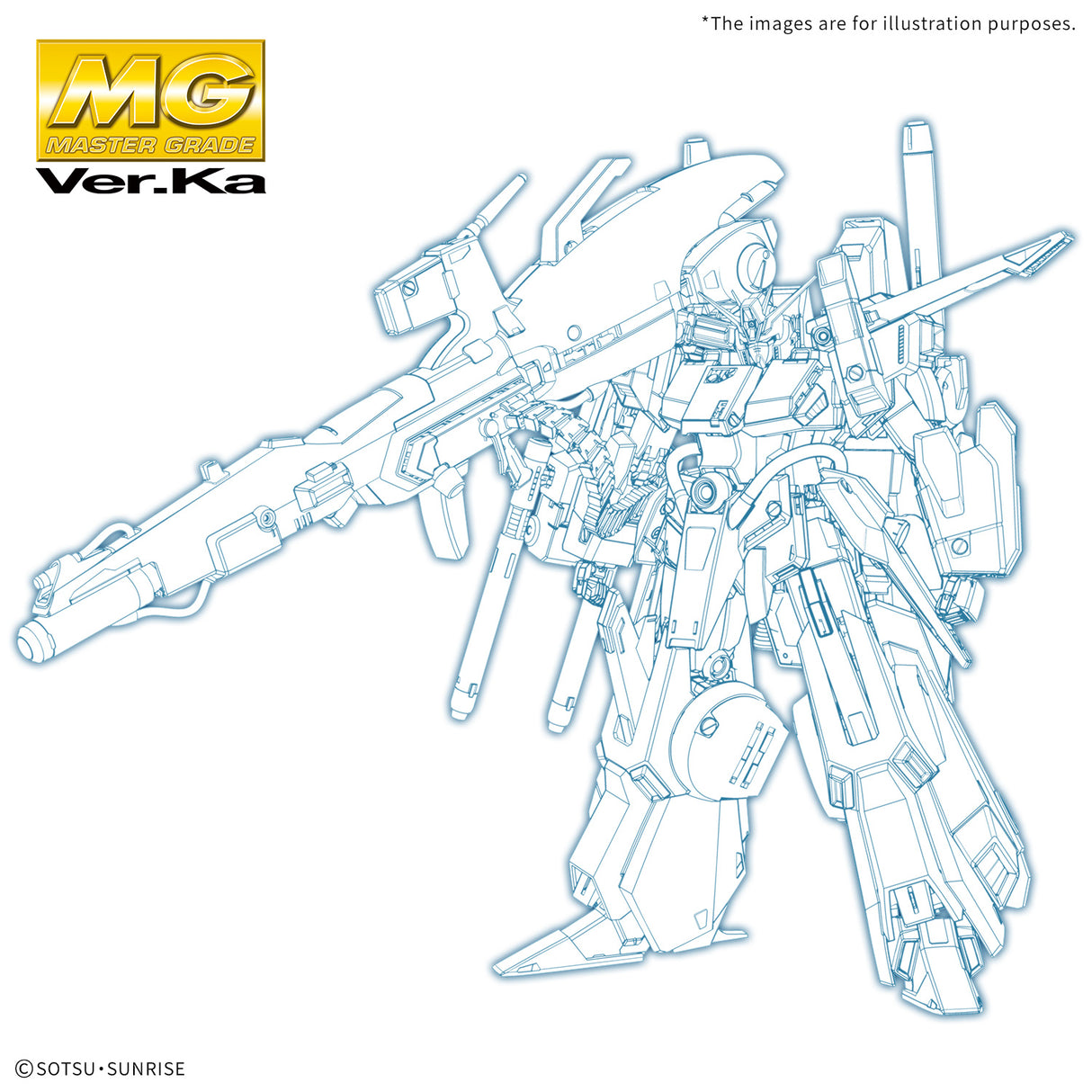 Bandai MG 1/100 Full Armor ZZ Gundam (Ver.Ka) "Gundam ZZ"