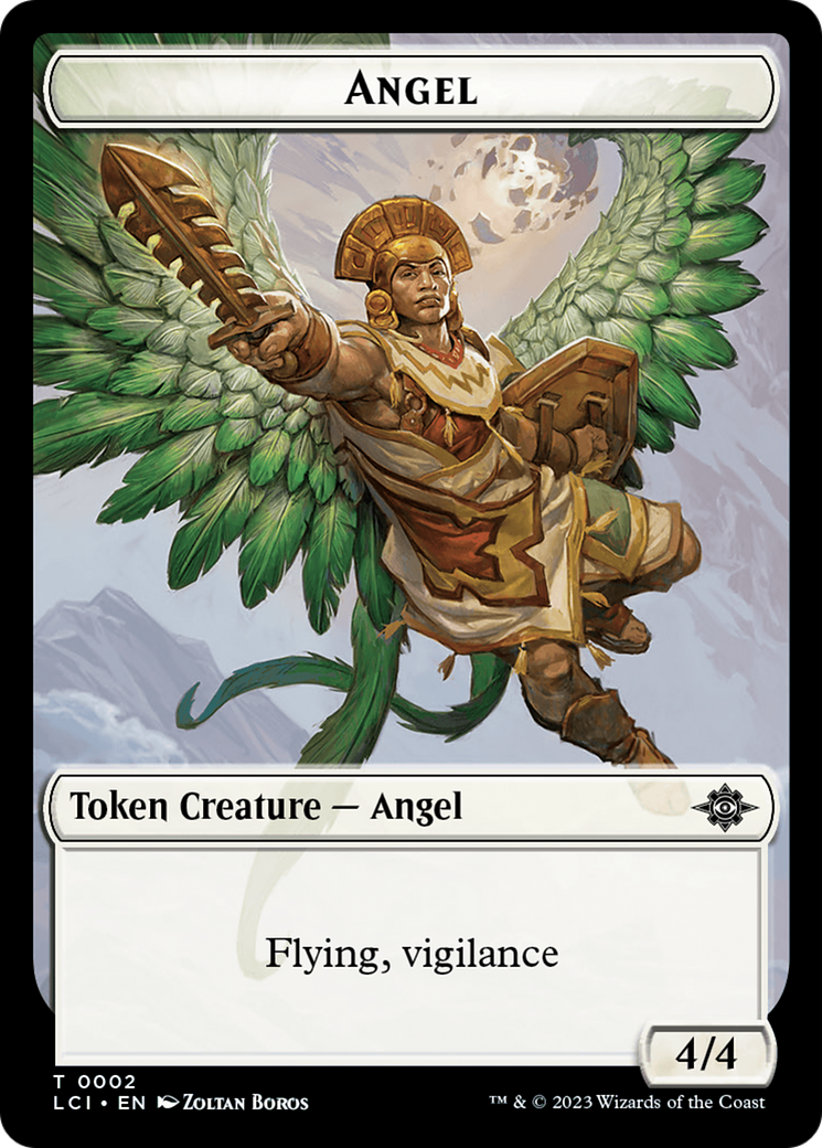 Angel (TLCI-002) - The Lost Caverns of Ixalan Tokens
